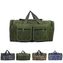 (Green) 80L Portable Super Large Capacity Waterproof Luggage Bag Men's Travel Bag Portable Large Travel Bag