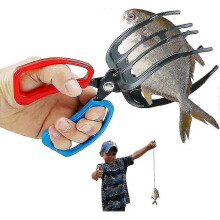 Fishing Pliers Gripper Metal Fish Control Clamp Claw Tong Grip Tackle Tool Control Forceps for Catch Fish Fishing Accessories Metal Fish Control Clamp