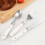 Stainless Steel Children Tableware Set 3 Pieces White 4