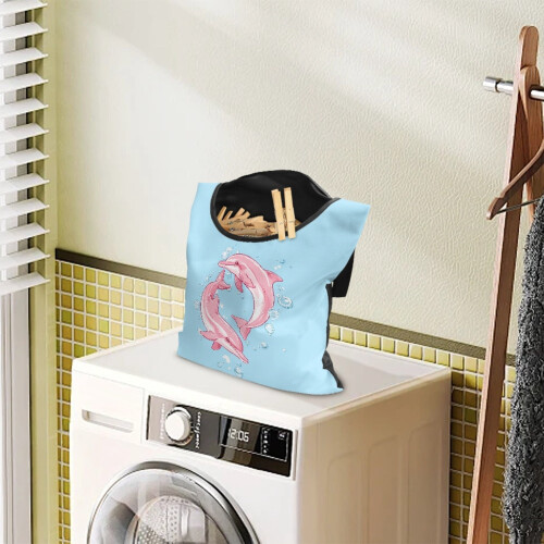 Reusable Clothes Line Bag with Hanging Hook for Standard 1