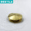 Bathroom Sink Drain Stopper, Push Pop Up Drain with Overflow, Brushed Gold 3
