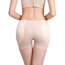 Shorty gainant rehausseur de hanches, design sans coutures galbant les fesses avec mousse préformée pour un galbe naturel, sous-vêtement gainant