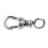 (19mm) 925 Sterling Silver Open Ring Albert Swivel Necklace Clasp 1