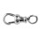 (15mm) 925 Sterling Silver Open Ring Albert Swivel Necklace Clasp 1