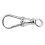 (29mm) 925 Sterling Silver Open Ring Albert Swivel Necklace Clasp 1