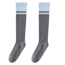 Nonslip Yoga Socks Compressed Knee Length Cotton-Dark Grey