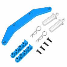 RC-Car Aluminium-Stoßdämpferturm für Traxxas Slash2WD, leichte Hinterradaufhängung mit eloxierter Oberfläche und hoher Festigkeit, stabil