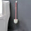 Karymi Compact Toilet Brush with Long Handle 4