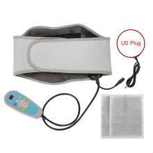 Slimming Heating Belt With Adjustable Waistband And Vibration Massage Function Durable Material Safe Protection Infrared Fat Reduction Ideal Gift