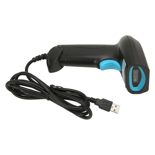 USB Barcode Reader Wired1D Fast Reading In Various Lighting Environments Remote Online Upgrades Dustproof Waterproof Shockproof Plug And Play For 1