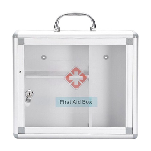 First Aid Wall Cabinet for Home Office Business Storage 2