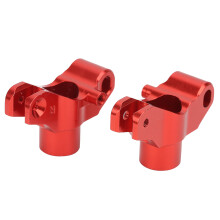 Hinterachsaufnahme aus eloxierter Aluminiumlegierung für 1/10 RC-Cars, Hinterachsträger CNC-gefräst, hochfestes Upgrade-Teil, langlebig und stabil