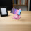 1Set Foldable Modern Phone Lifting Stand with Rotating Feature for Mobile Devices 4