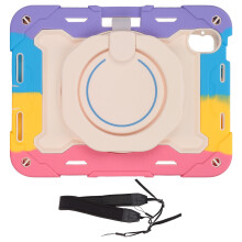 Protective Case for8.3in Tablets, Ergonomically Designed Shockproof Armor with Adjustable Strap, Thermal Protection, 360 Rotating Stand, Soft