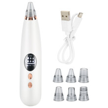 Safe And Effective Blackhead Remover, Electric Face Cleaner With Replaceable Suction Heads And Portable Design For Deep Skin Cleaning