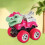 Dinosaur Excavator Toy Construction Vehicle with Movable 6