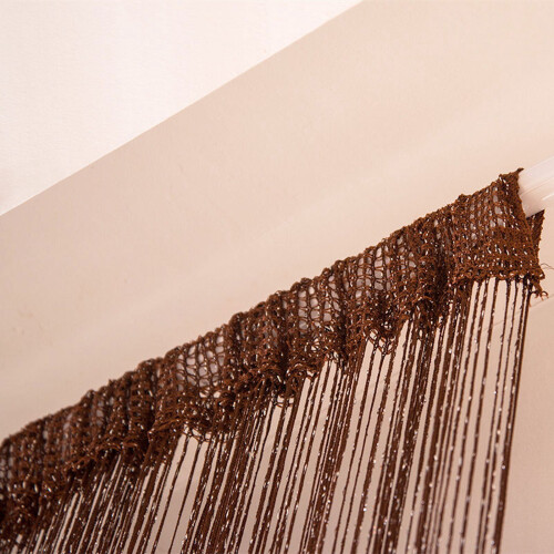 Sequin Door Curtain Purple Sheer Panel 39x79 inch 1