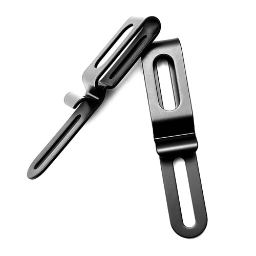 FEAMOS Stainless Steel Kydex Holster Clip 1 pc 1