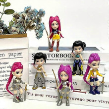 K-POP Demon Hunter figure blind box trendy toy doll ornament (6 figures)