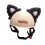 Cat Ear Helmet Accessories Black Cartoon Decorations 4