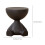 Small Round Side Table with Storage, Modern Compact Nightstand Compatible with Indoor Spaces 3
