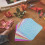 Glitter Origami Paper Craft Sheets Vibrant Colors 100 Sheets 4