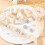 Flower Rhinestone Buttons Brass Shank 6 pcs 4