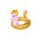 Glitter zeepaardje zwemring 1