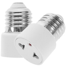 stuks E27 fitting naar 2-polige lichtaansluiting adapter - XinHan