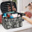 Tree Branch Pattern Small Makeup Bag Makeup Brush Organizer Handy Large Capacity Home Offices 5