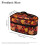 Handheld Travel Iron Case Pine Cone and Maple Leaf Pattern Protective for Clothing Ironing Machines, Case Only 6