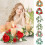 Artificial Rose Candle Ring Red Rose Eucalyptus 1 Pack 7