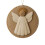 Handmade Felt Nativity Ornament 3.5 inch Christian 3
