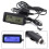 Universal 12V Car Digital LCD Display Thermometer Auto Mini LCD Inside Outside Temperature Thermometer T18 W/ Socket 1.5m Cable 6