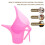 2Pcs Measuring Mixing Cups Plastic Long Mouth Portable Handle for Baking Cooking Use 6