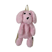 (light pink) Lovely Doggy Shoulder Bag for Girls Portable & Long lasting Bag with Adjustable Straps Convenient Storage Compartments White