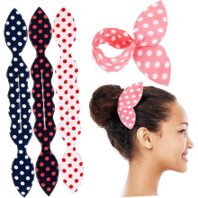 4 Pcs Messy Bun Maker Hair Bun Roller Soft Sponge Hair Styling Tool for Effortless Comfortable in Four Fashionable Colors