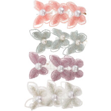 4pcs Hair Ties Spiral Hair Accessories Headbands for Flower Telephone Wire Telephone Cord Plastic