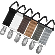 6pcs Hat Clip for Travel Outdoor Straw Hat Storage Clips Travel Accessories for Women Holder for Purse