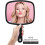 Hand Mirror Square Black 12.4 x 9 Inches 2