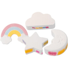 4pcs Rainbow Fragrant Bathing Salt for Relaxation and Skin Nourishment for Mom Friends Yourself