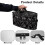 Handheld Travel Steamer Bag Floral Leaf Pattern Lightweight 5