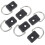 6 Sets Kajak-Bungee-Ringe, elastische Seilschnallen und D-Ring-Beschläge 1