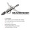 Gravedigger 4-Blade Hunting Mechanical Broadhead with Chisel Tip - 100 Grains | 1" Fixed 1.75" Mechanical Cutting Diameter | 3 Pack 3
