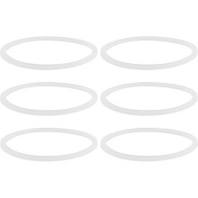 6 Silikondichtungen für Gläser und Tassen, luftdichte Ersatzdichtungen