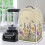 Lavender and Sunflower Pattern Handle Mixer Cover for Keep Clean Polyester Dust Cover 5
