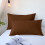 Microfiber Pillowcases Queen Size 2 Pack Envelope Closure 2