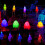 3Pack Halloween String Lights 3D String Lights Decorative Lamps for Party Patio Colorful 3
