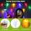 3Pack Halloween String Lights 3D String Lights Decorative Lamps for Party Patio Colorful 6