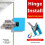 Easy Hinge Mate – Adjustable hinge cutting guide for quick door/drawer installation, compatible with carpenter tools 3